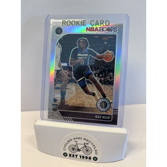 2019/20 NBA Hoops Premium Stock NAZ REID Silver Prizm Refractor RC Rookie Card - Picture 5 of 6